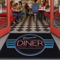 Traditional Classic logo mats – in use Traditional Classic logo mats – in use