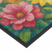 berber impression logo mats closeup