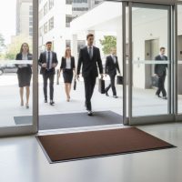 classic olefin in use office entrance