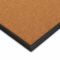 synthetic coco mats natural with border