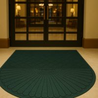 waterguard one end round mat in use