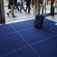 waterhog modular tiles in use
